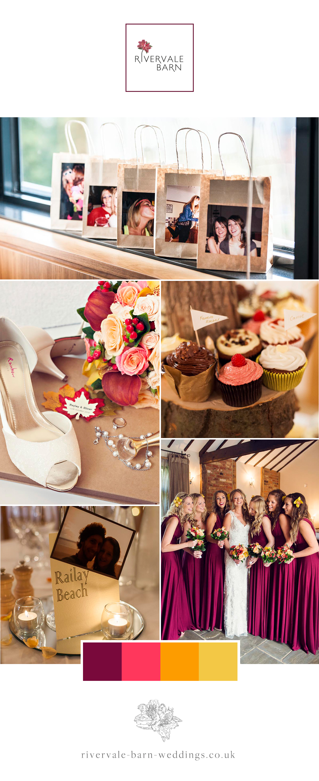 Hayley and Oliver's real life wedding at Rivervale Barn