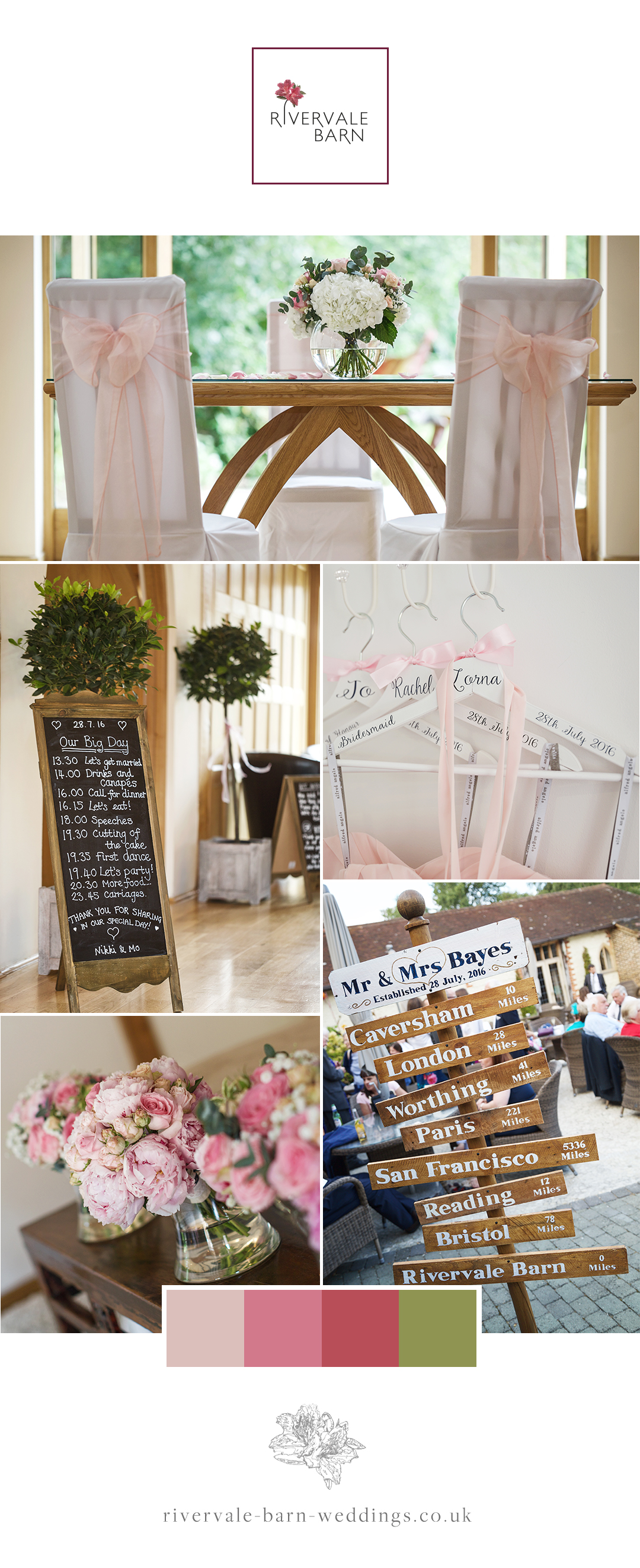 Nikki and maurice's real life wedding at Rivervale Barn