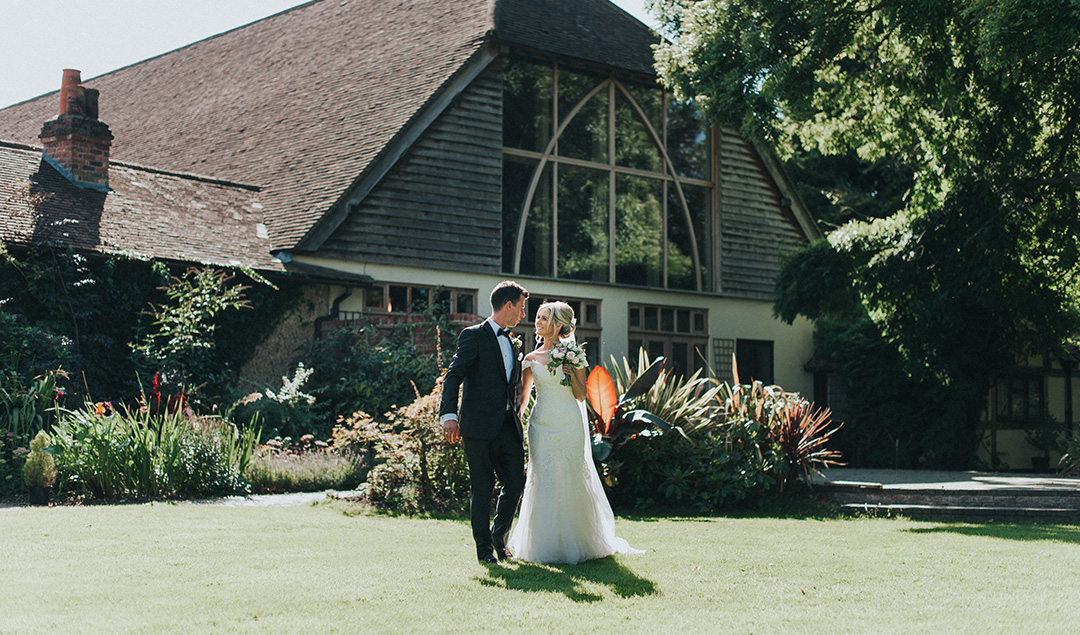 This beautiful barn wedding venue in Hampshire is the perfect place to share a touching wedding reading