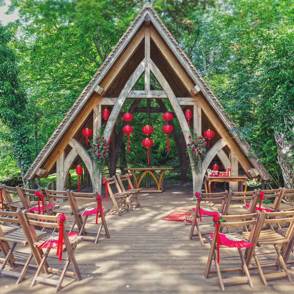 rivervale barn the spinney tea ceremony